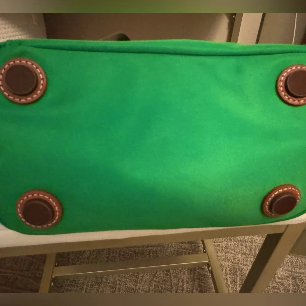 Dooney & Bourke Nylon Small Allie Backpack in Kelly Green - Picture 7 of 7